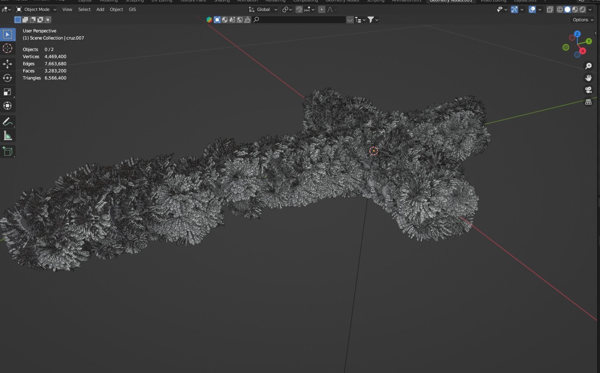 corona para altar dia de muertos 3D model_9