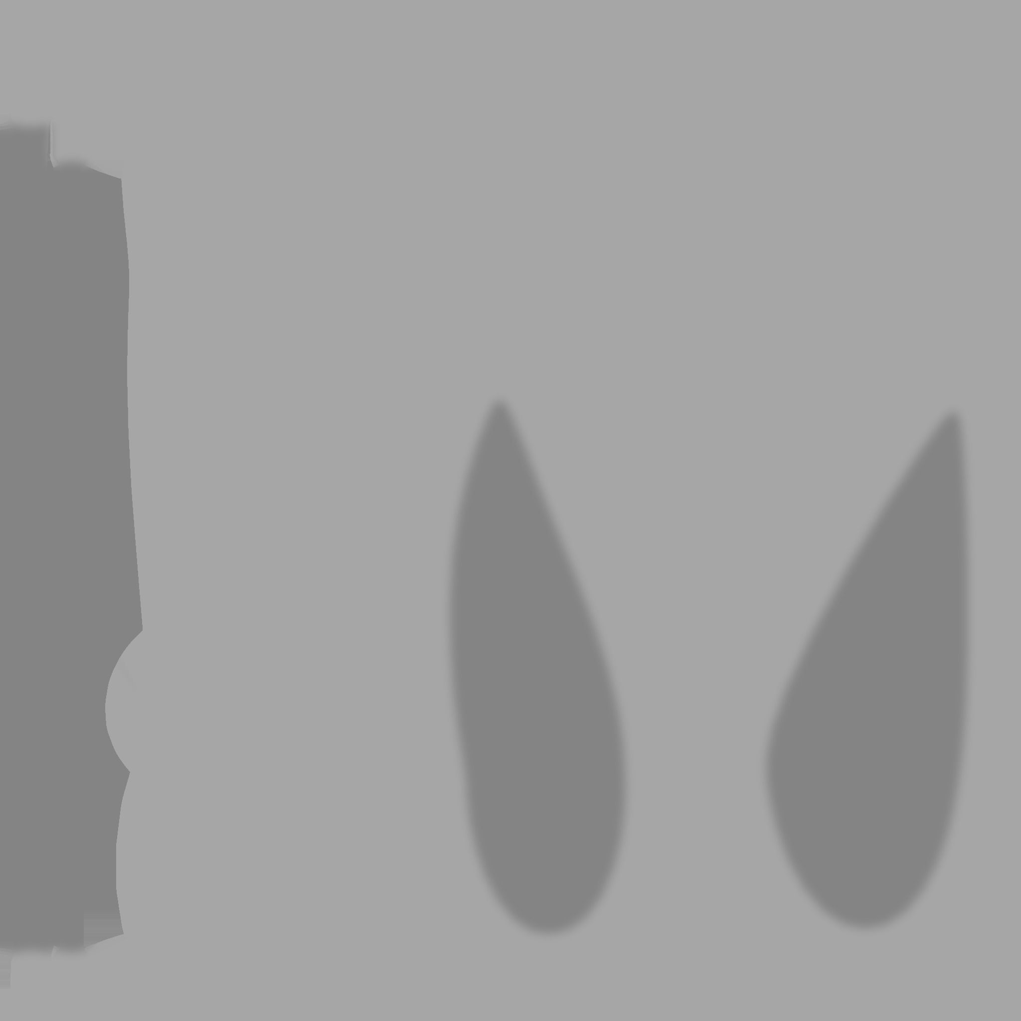 Furry Ears Tiara G02 Pink - Headband Character Design Low-poly 3D model_22