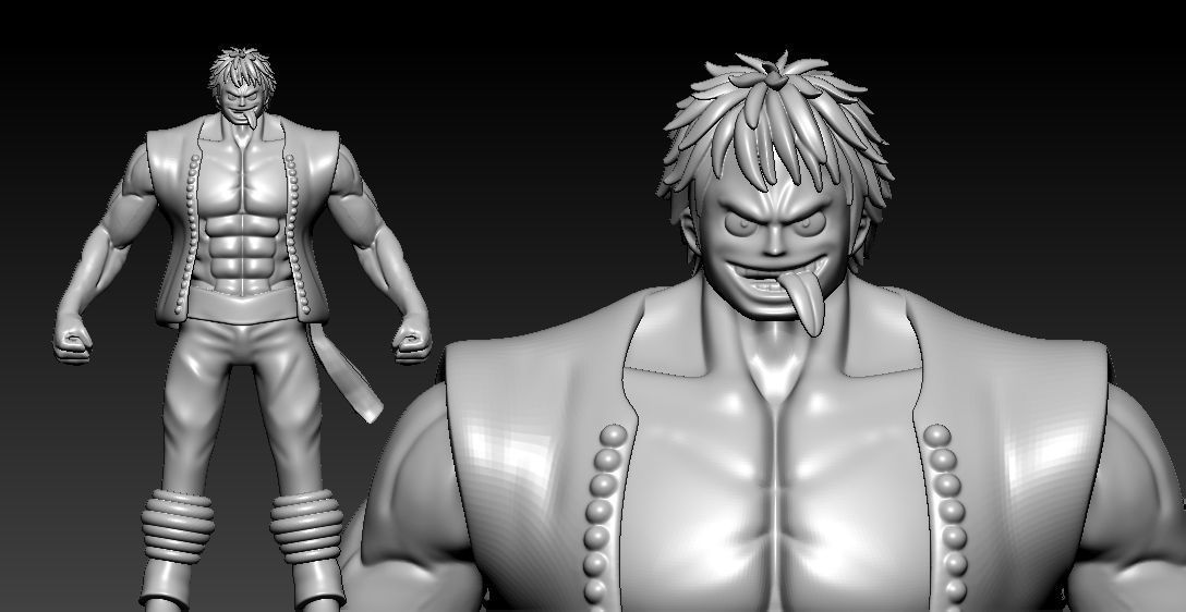 BELLAMY - ONE PIECE - 3D MODEL 3D print model_2