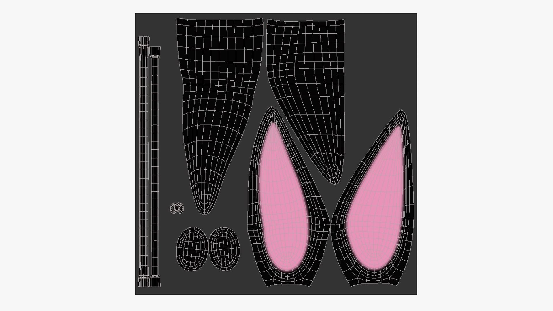 10 Furry Ears Tiara G Collection - Headband Character Design _47