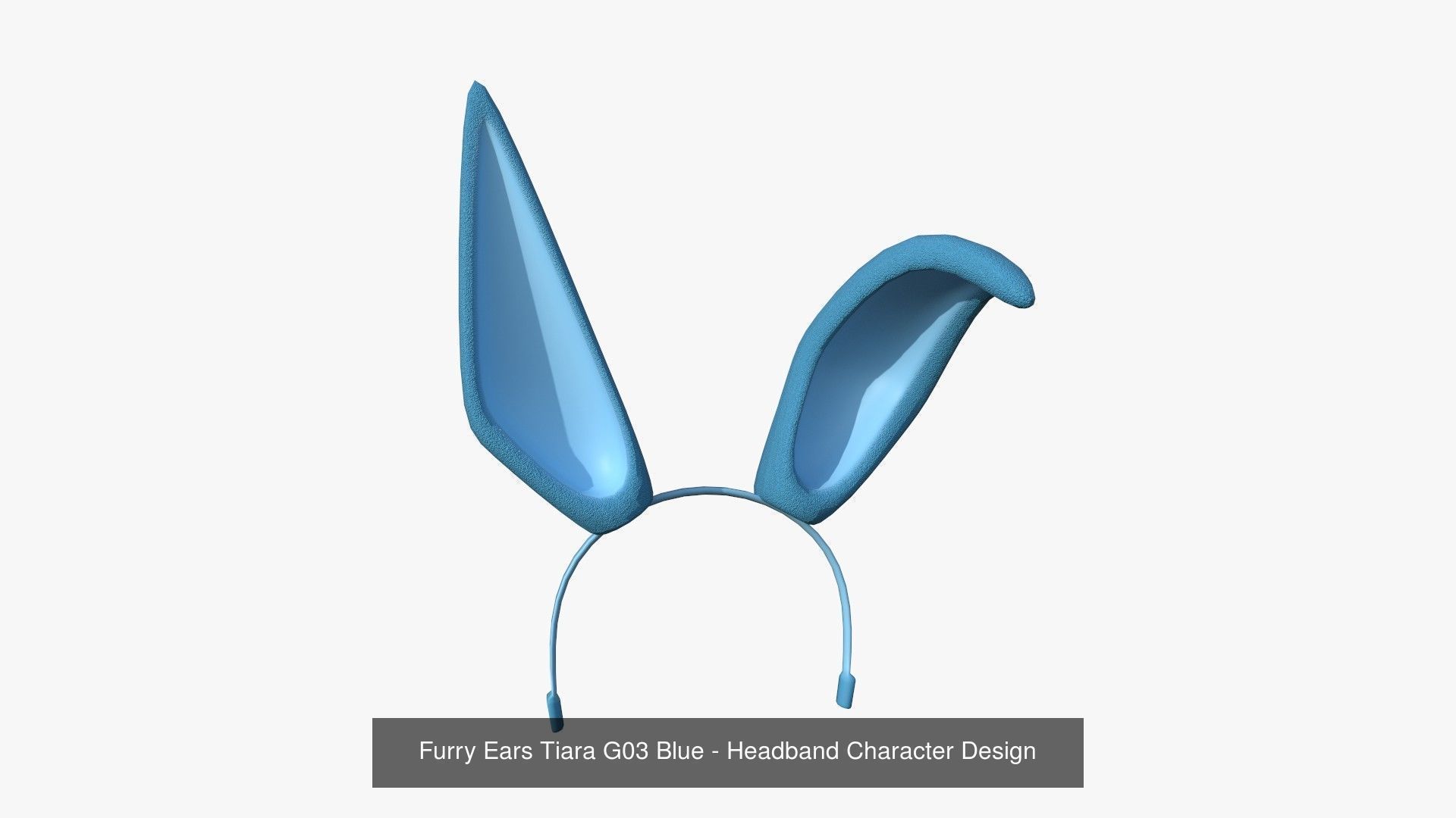 10 Furry Ears Tiara G Collection - Headband Character Design _3