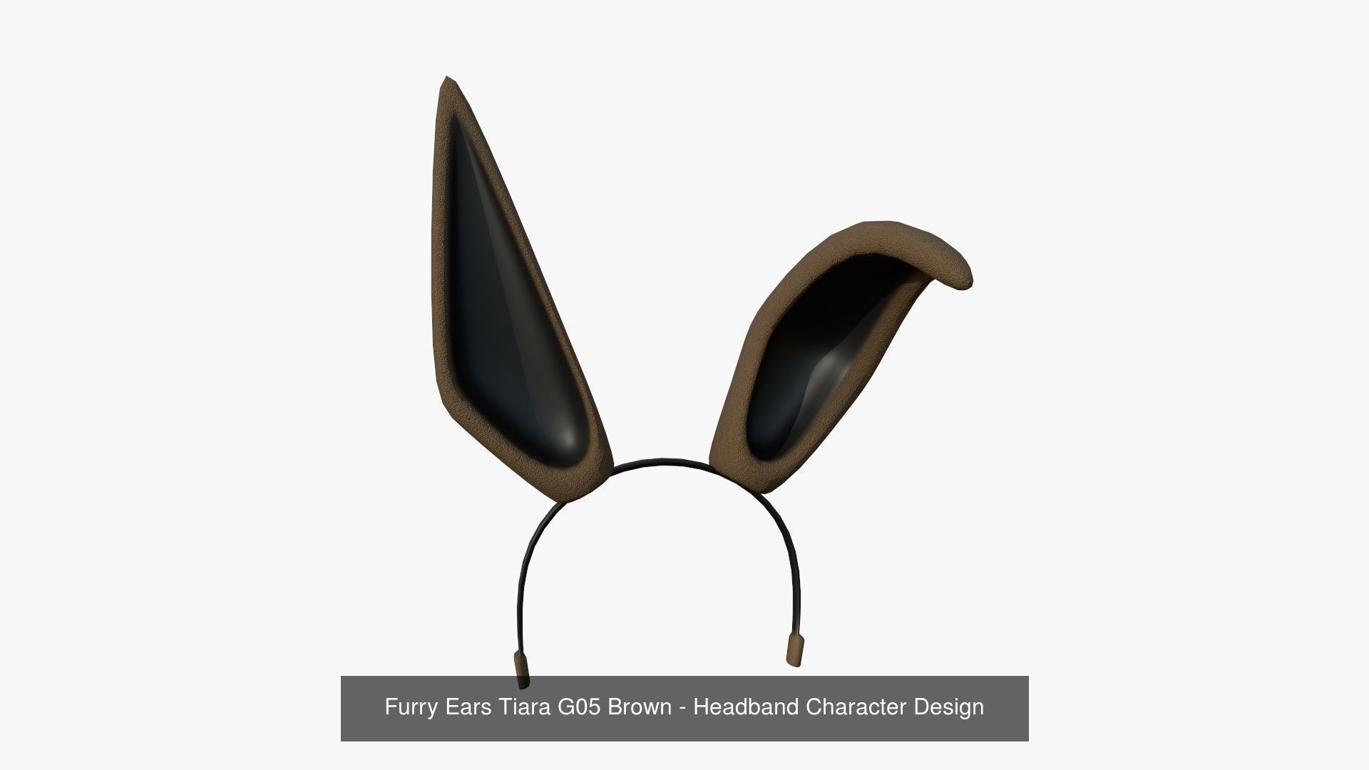 10 Furry Ears Tiara G Collection - Headband Character Design _5