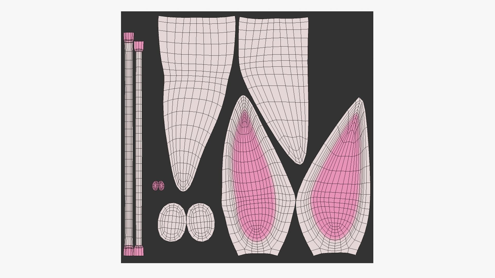 10 Furry Ears Tiara G Collection - Headband Character Design _56