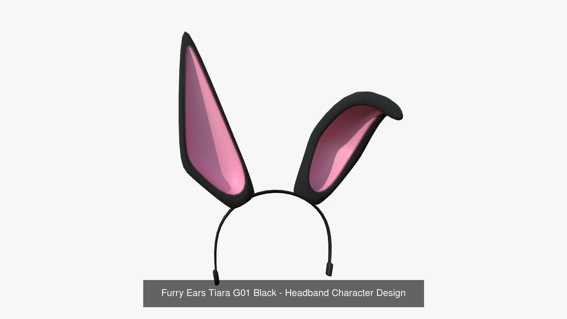 10 Furry Ears Tiara G Collection - Headband Character Design _1
