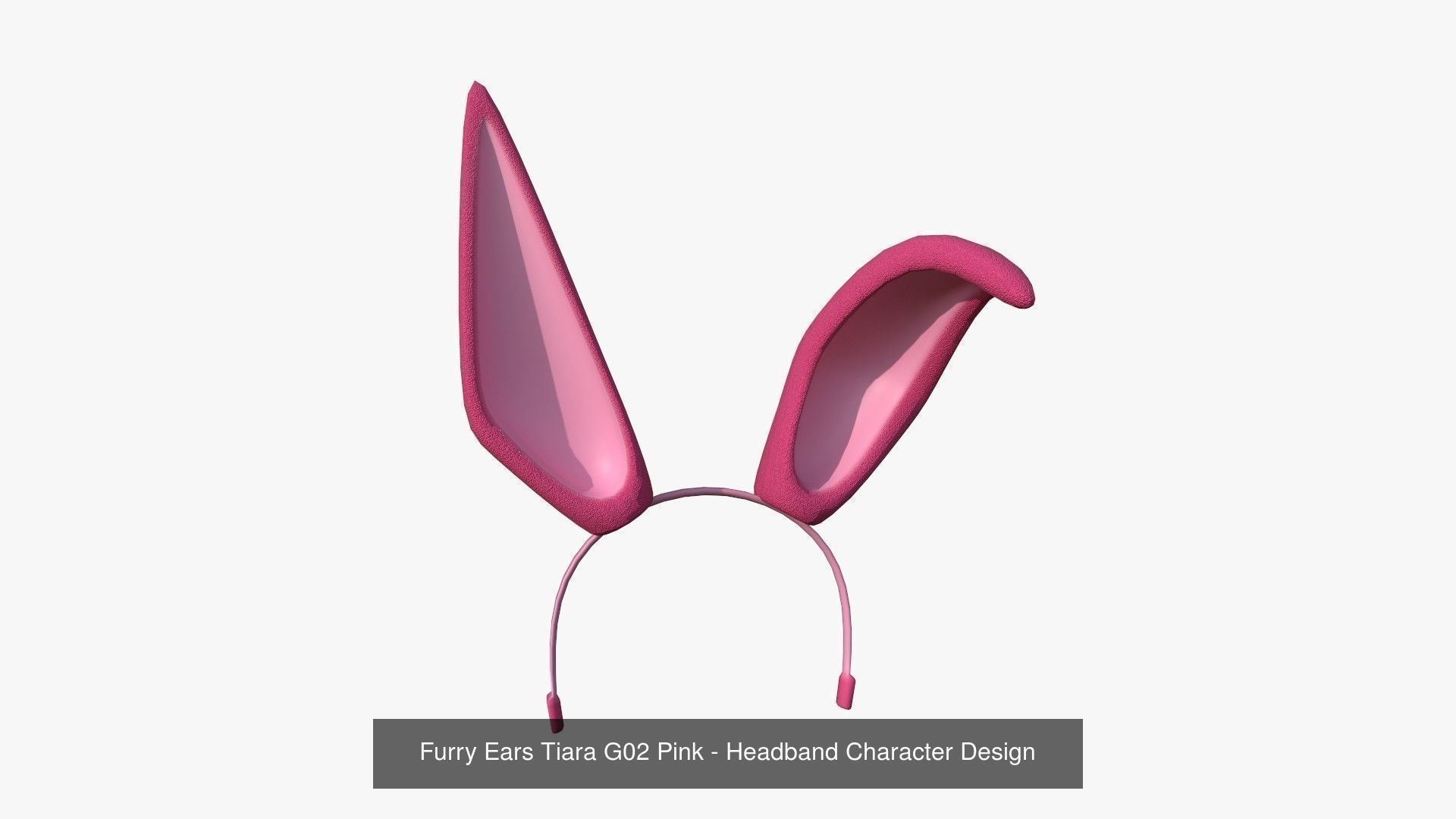 10 Furry Ears Tiara G Collection - Headband Character Design _2