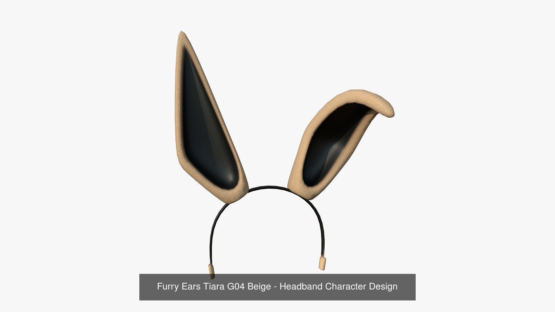 10 Furry Ears Tiara G Collection - Headband Character Design _4