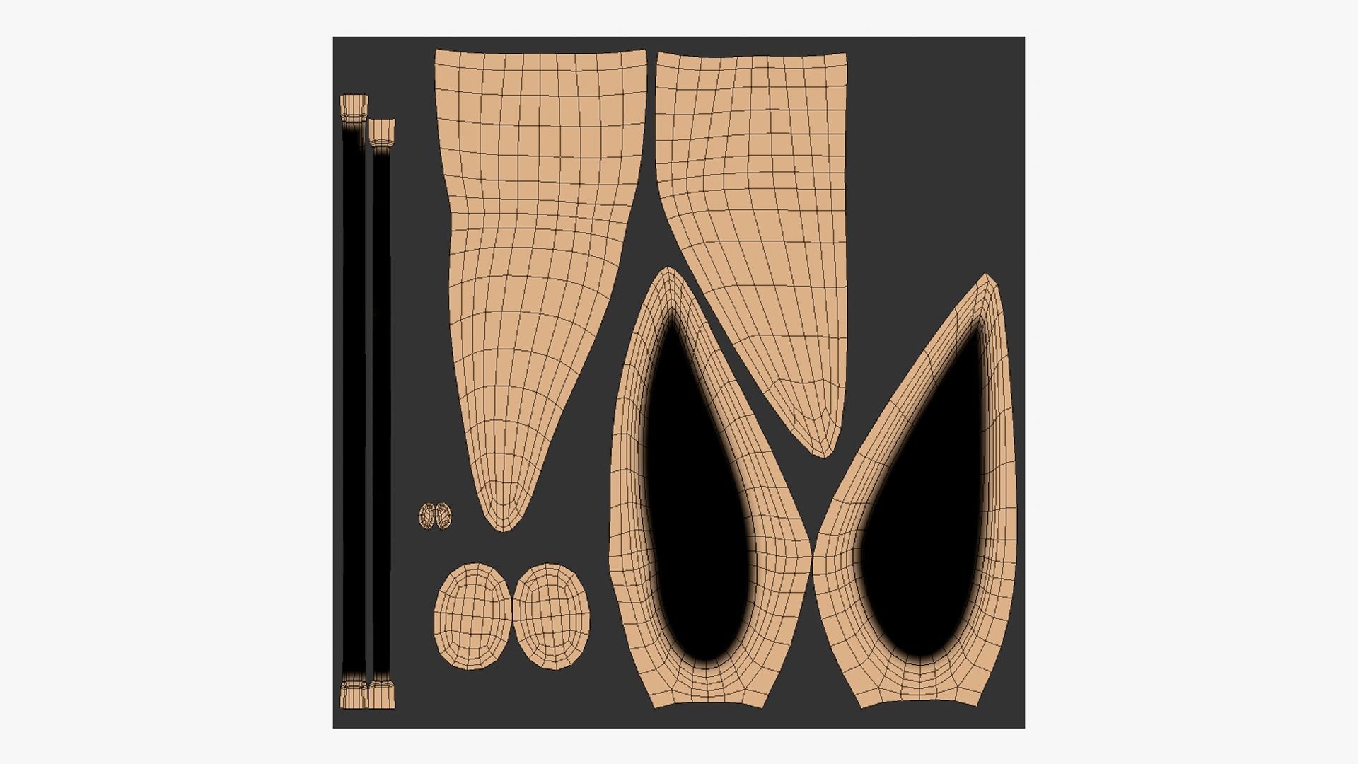 10 Furry Ears Tiara G Collection - Headband Character Design _52