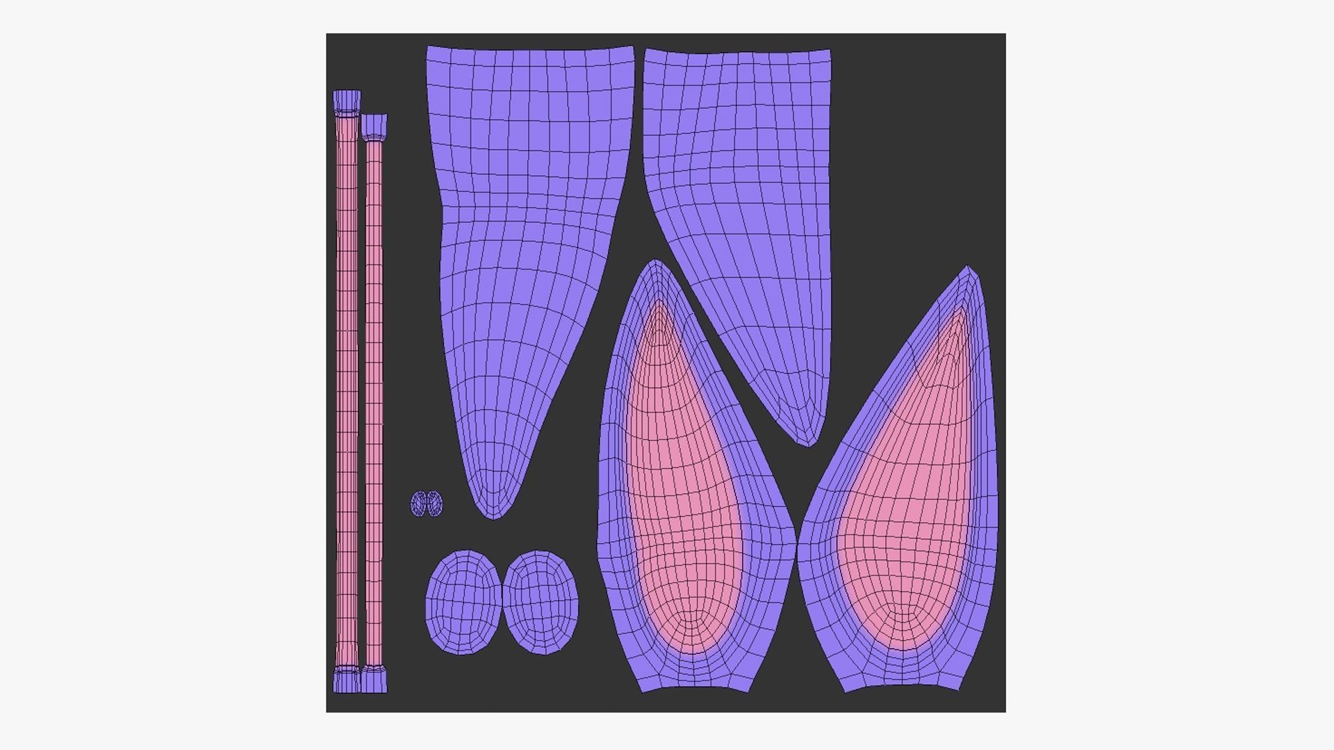 10 Furry Ears Tiara G Collection - Headband Character Design _66