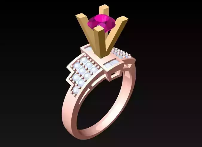 Diamond Ring - Womens Rings - N487