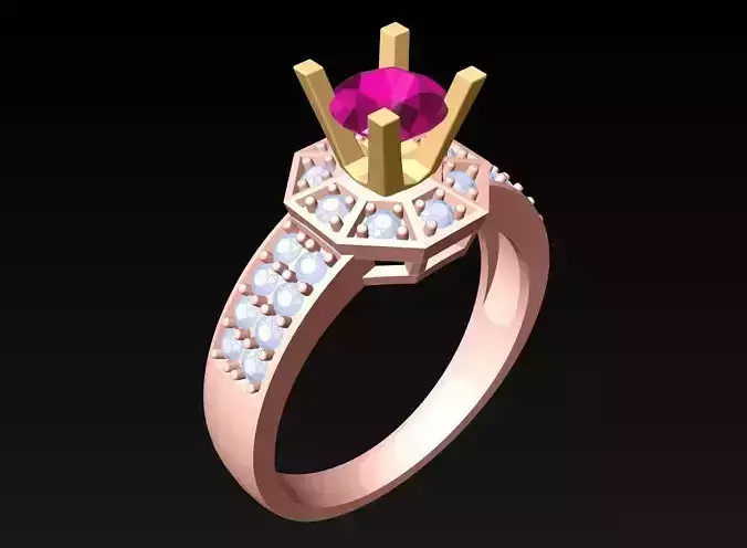 Diamond Ring - Womens Rings - N548