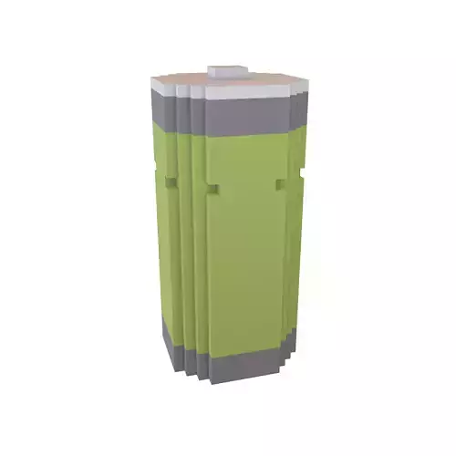 Voxel Battery Symbol v1 001