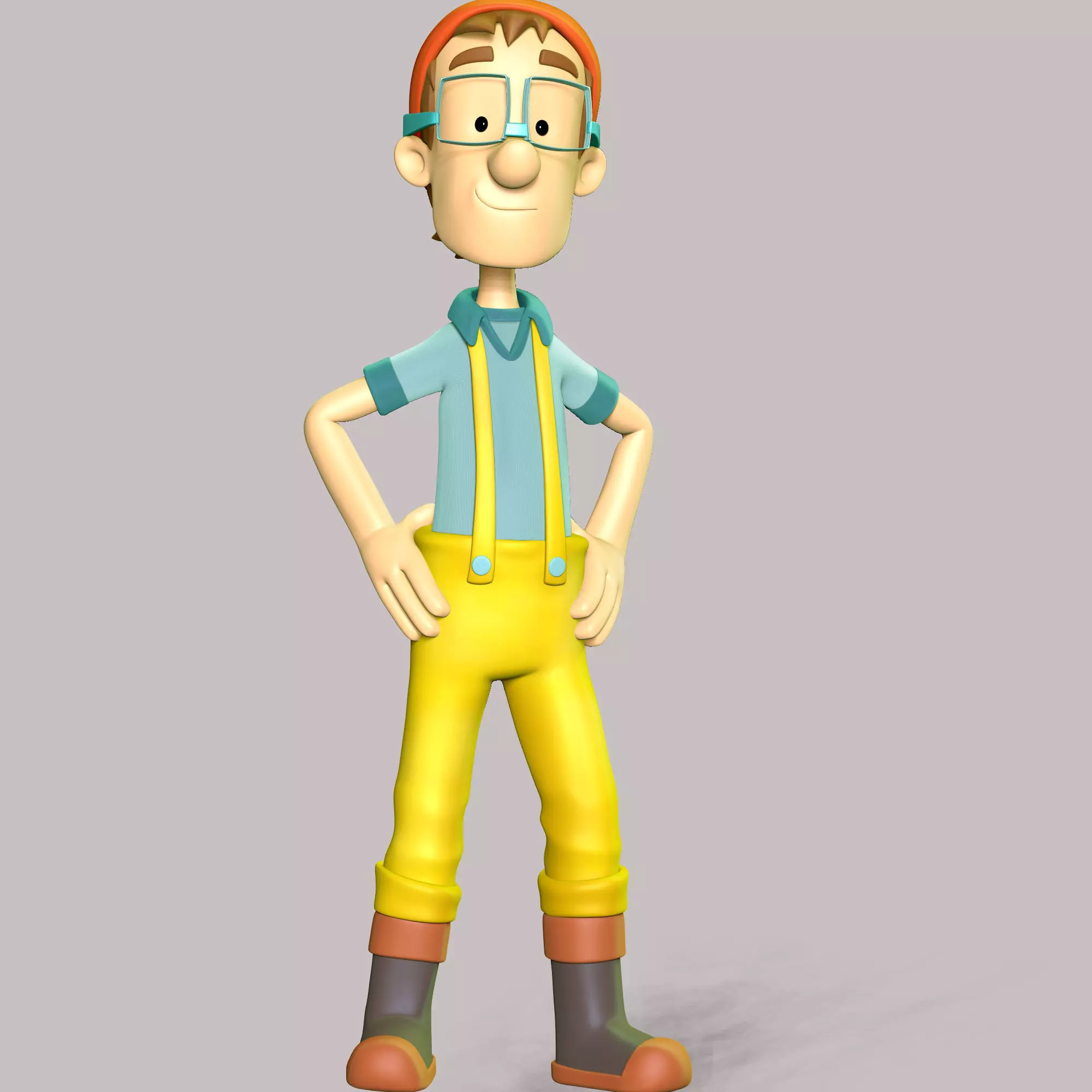 Captain Turbot 3D print model_0