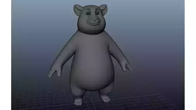 3D Stylized Bear