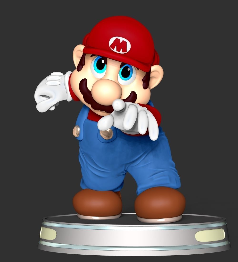 The Super Mario  3D print model_1