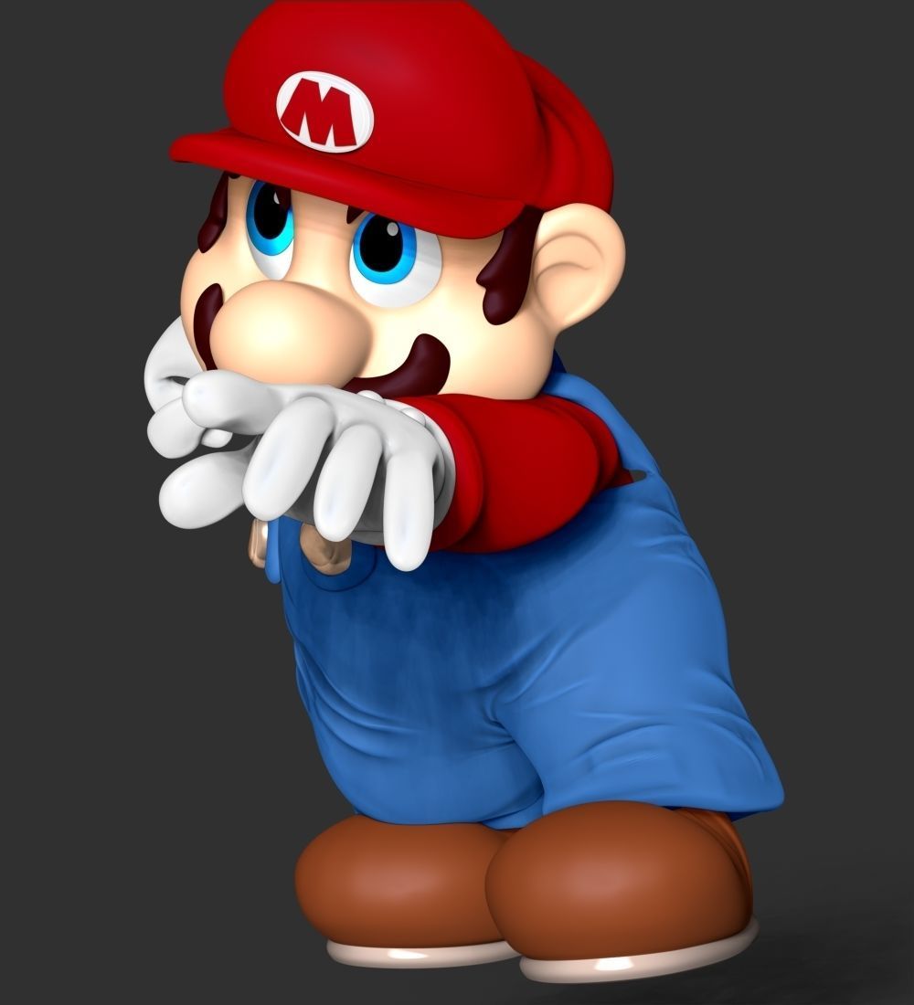 The Super Mario  3D print model_5