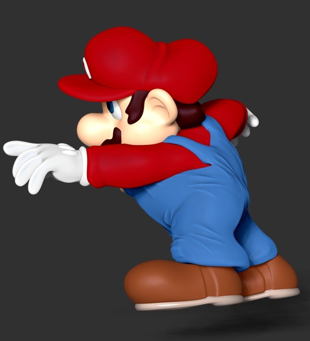 The Super Mario  3D print model_6