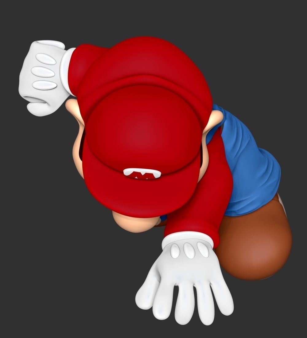 The Super Mario  3D print model_7