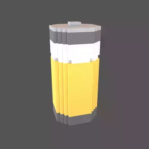 Voxel Battery Symbol v1 010