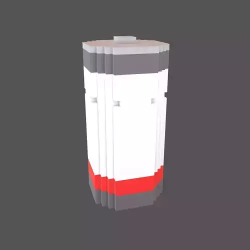 Voxel Battery Symbol v1 013