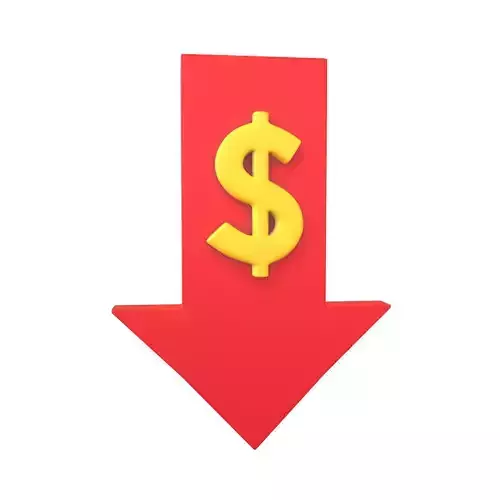 Price Down Symbol V1 004