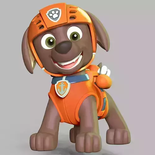 Zuma - Paw Patrol 3D print model