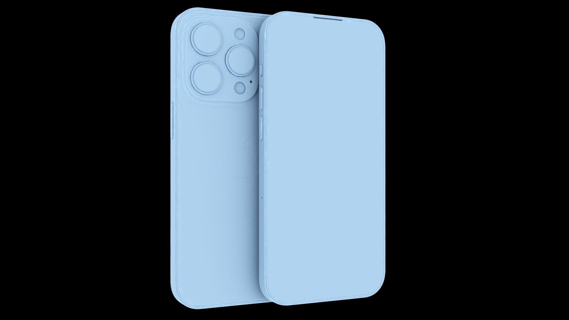 Apple iPhone 15 Pro All Color Low-poly 3D model_57