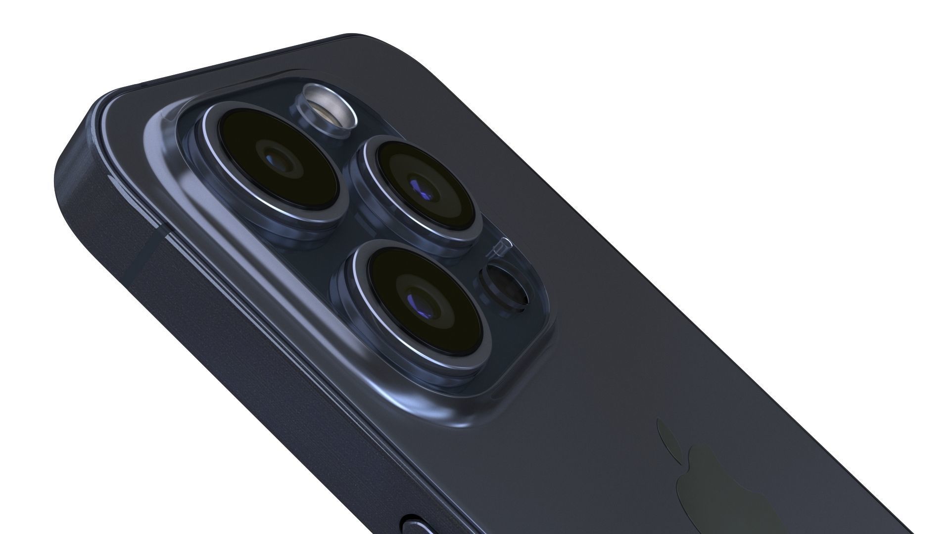 Apple iPhone 15 Pro All Color Low-poly 3D model_35