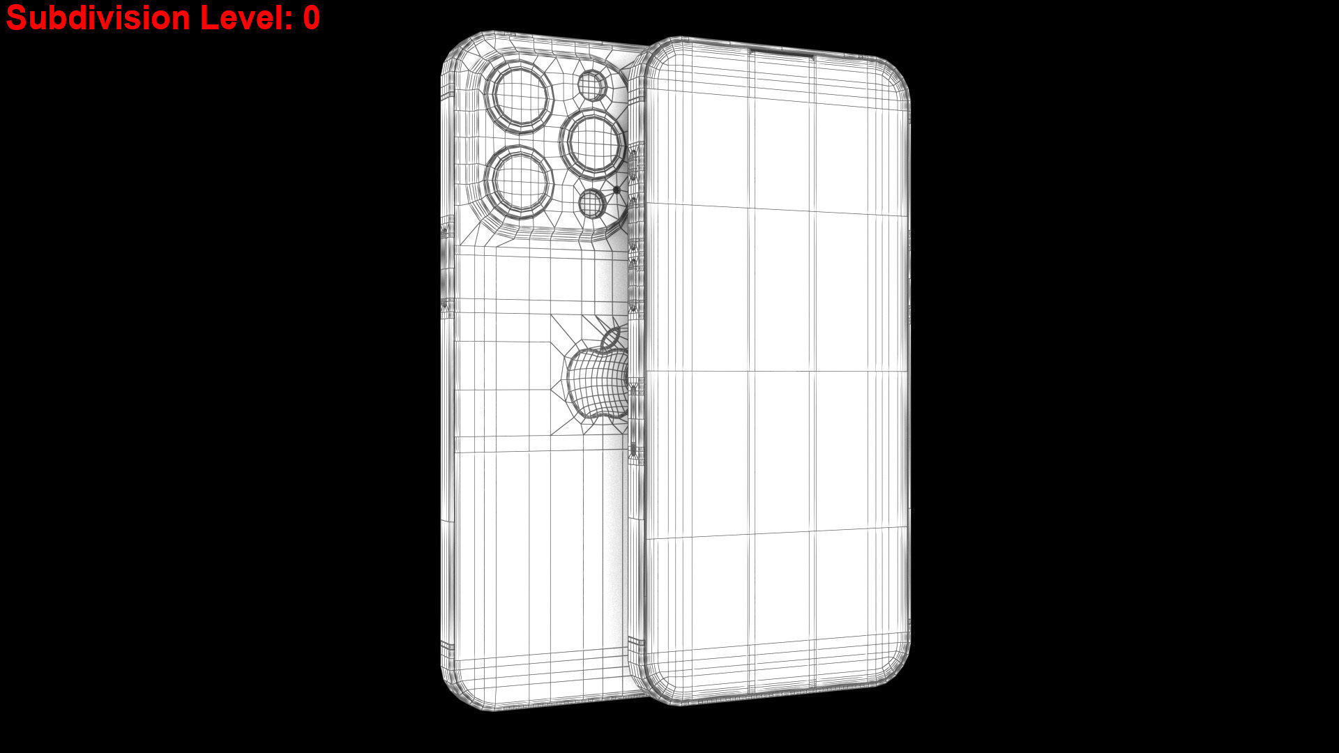 Apple iPhone 15 Pro All Color Low-poly 3D model_59