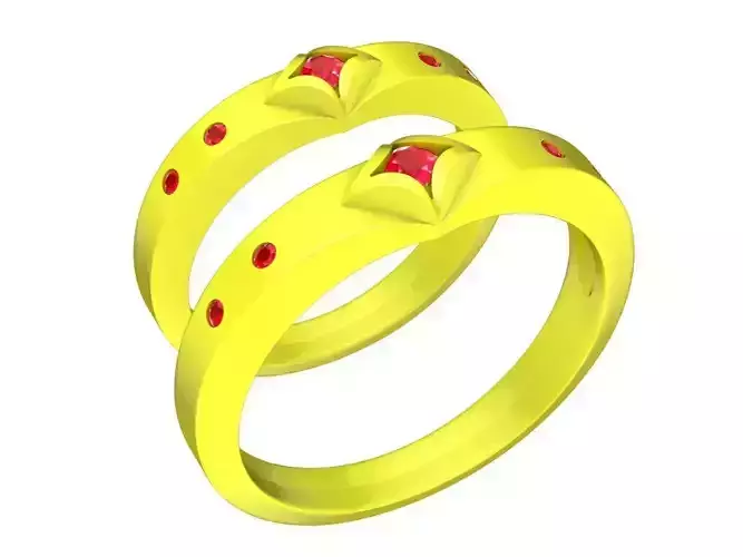 6224 korean wedding ring 