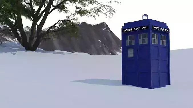 TARDIS from BBCs Doctor Who
