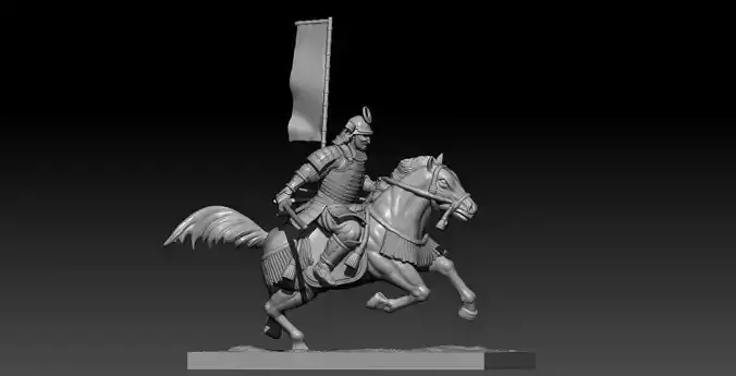 CAVARY SAMURAI - SENGOKU 3D print model