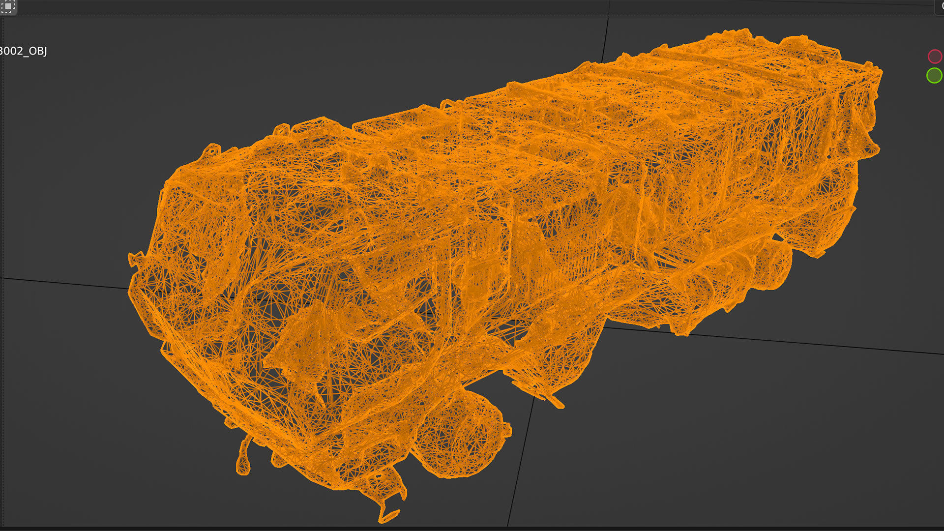destroyed russian KAMAZ-63968 Typhoon-K MRAP vehicle 3D model_5