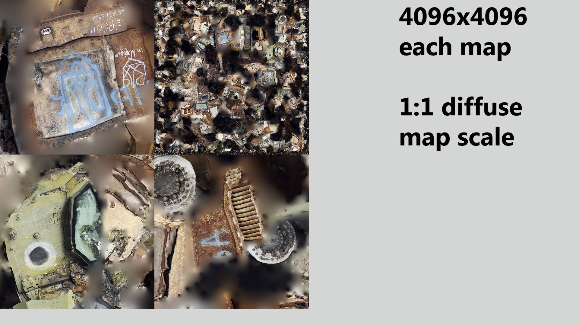 destroyed russian KAMAZ-63968 Typhoon-K MRAP vehicle 3D model_6