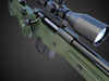 AWM Sniper Rifle Hi-Res 3D model | CGTrader