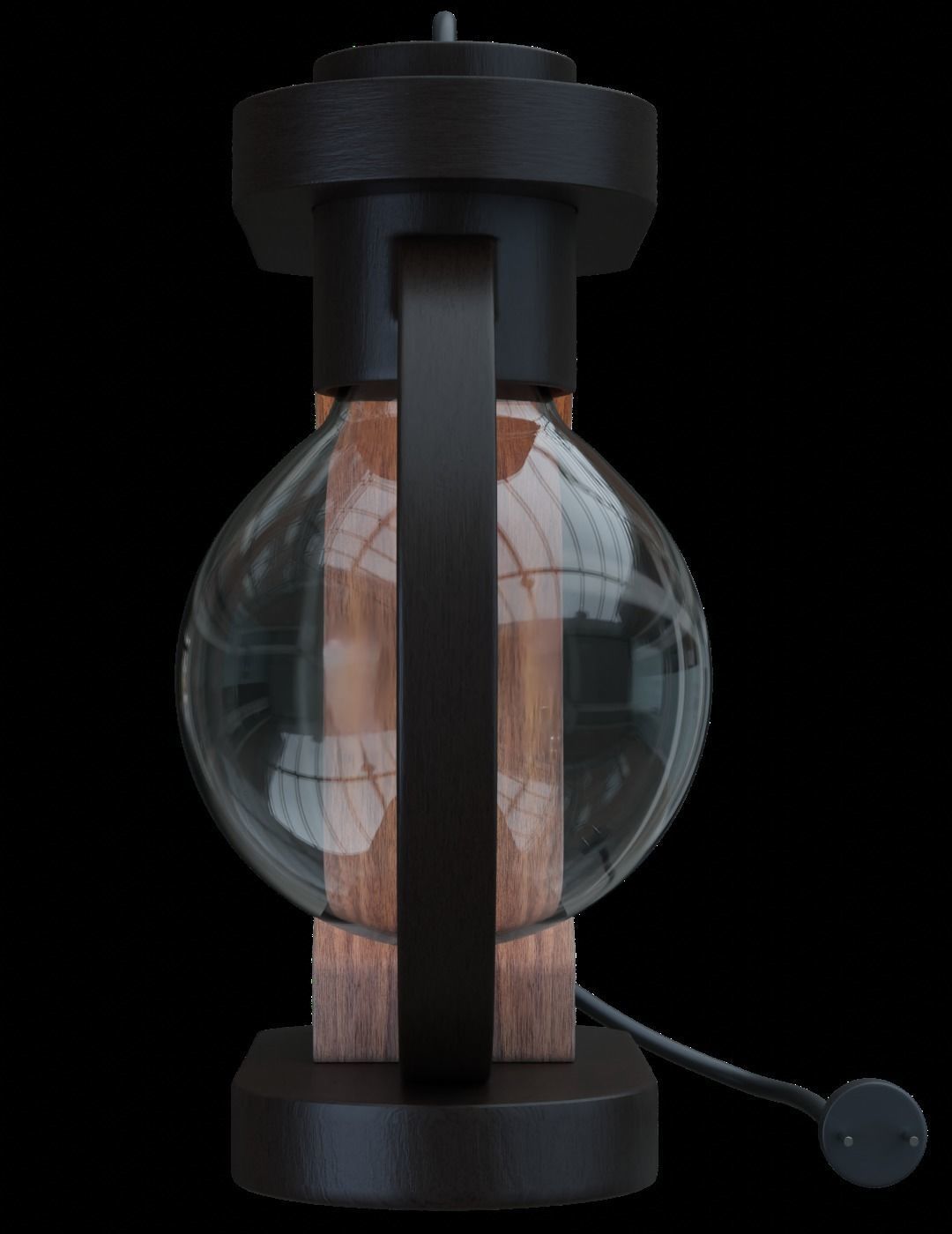 WoodLamp LN-1 3D model_3