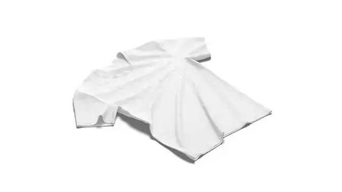 Flat Lay T-shirt - tightened cotton tee-shirt