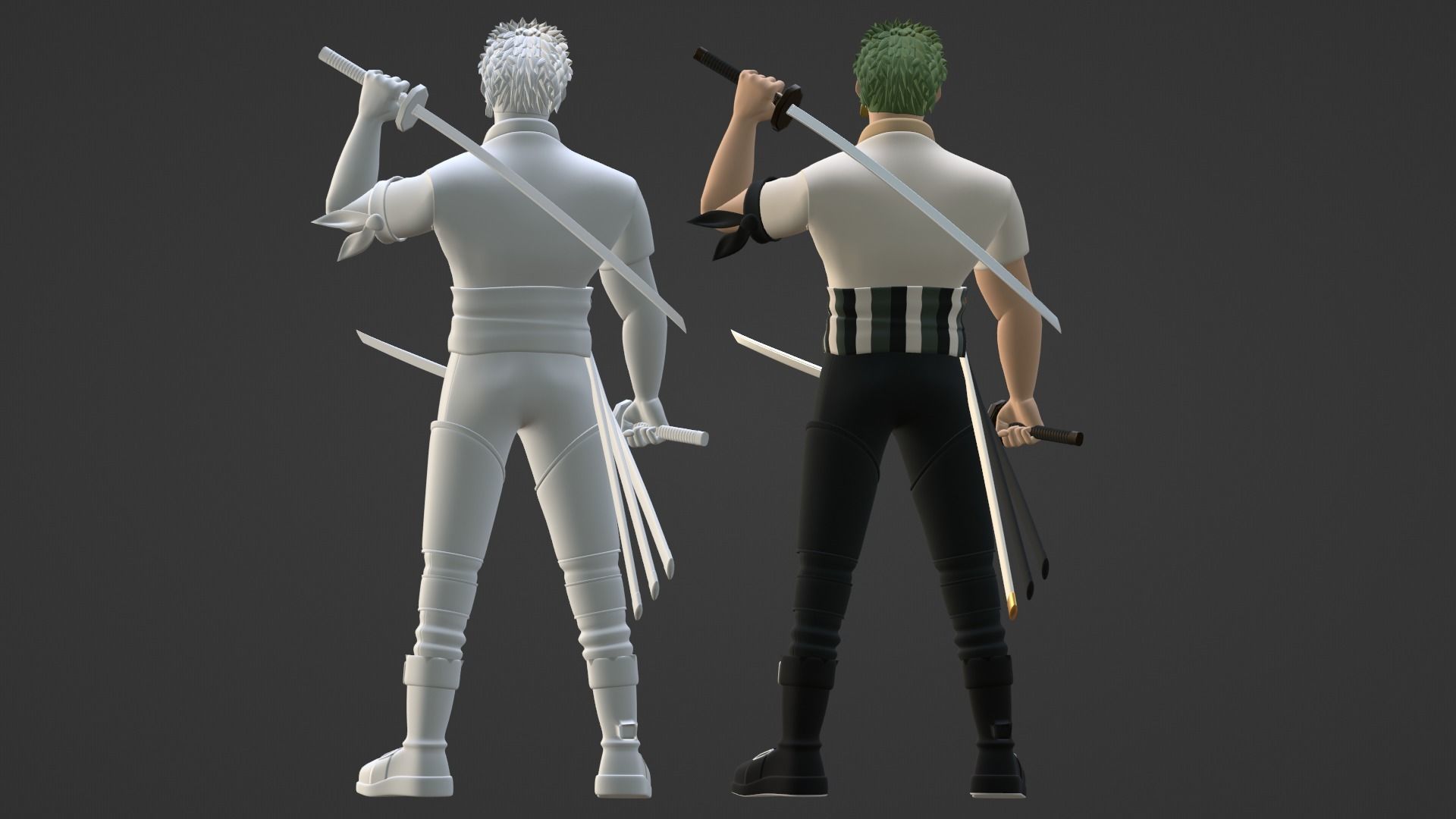 Zoro - One Piece Netflix Live Action 3D model_16