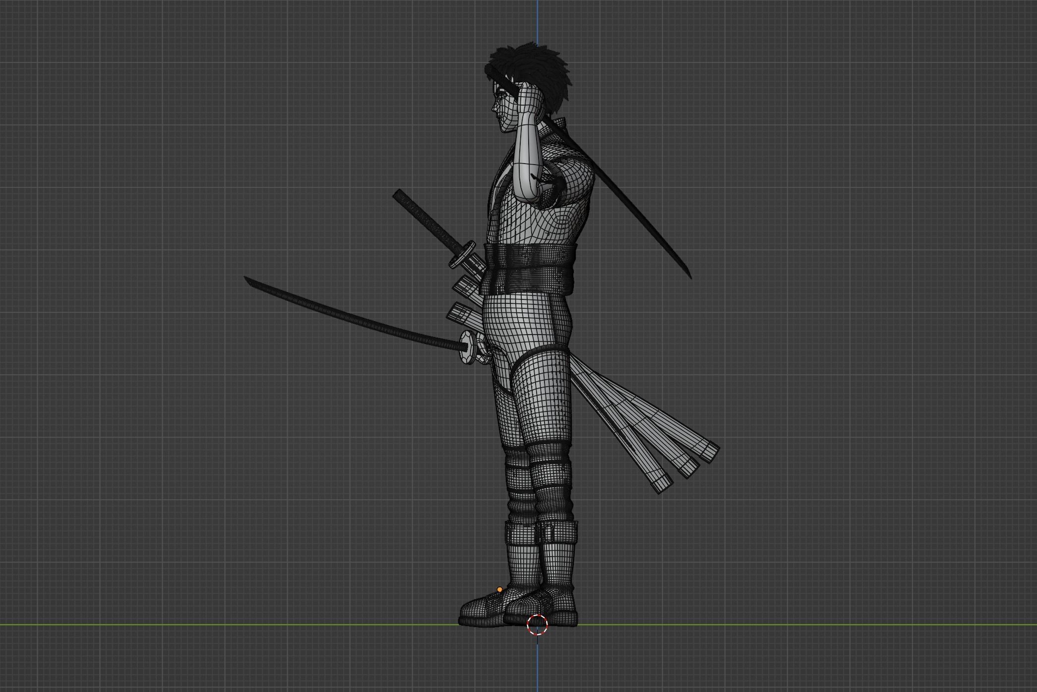 Zoro - One Piece Netflix Live Action 3D model_10