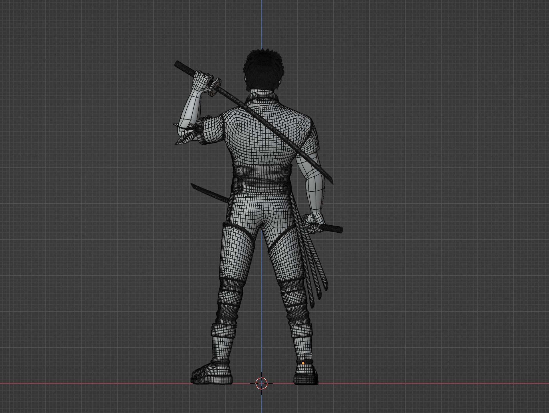 Zoro - One Piece Netflix Live Action 3D model_11