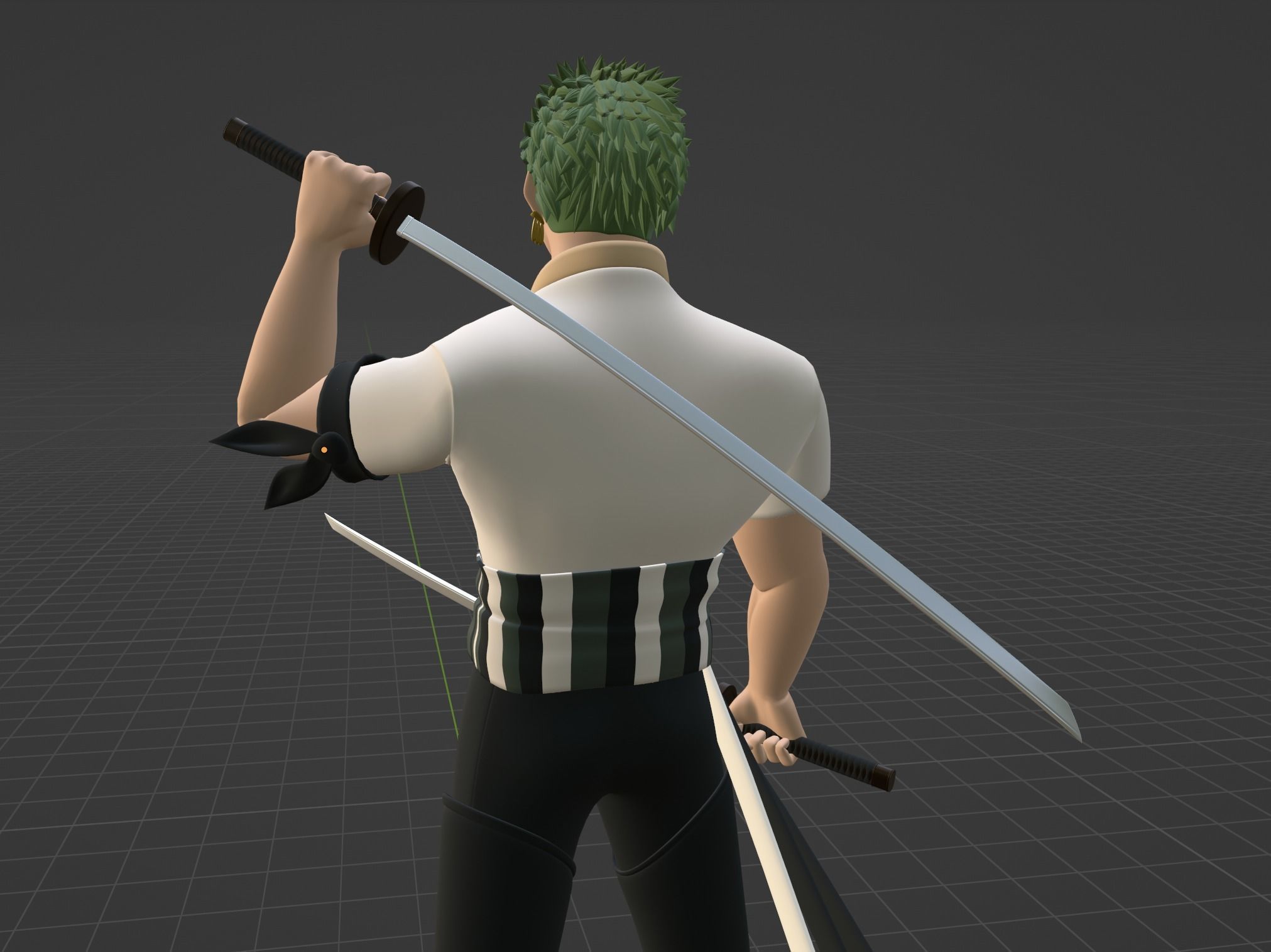 Zoro - One Piece Netflix Live Action 3D model_7
