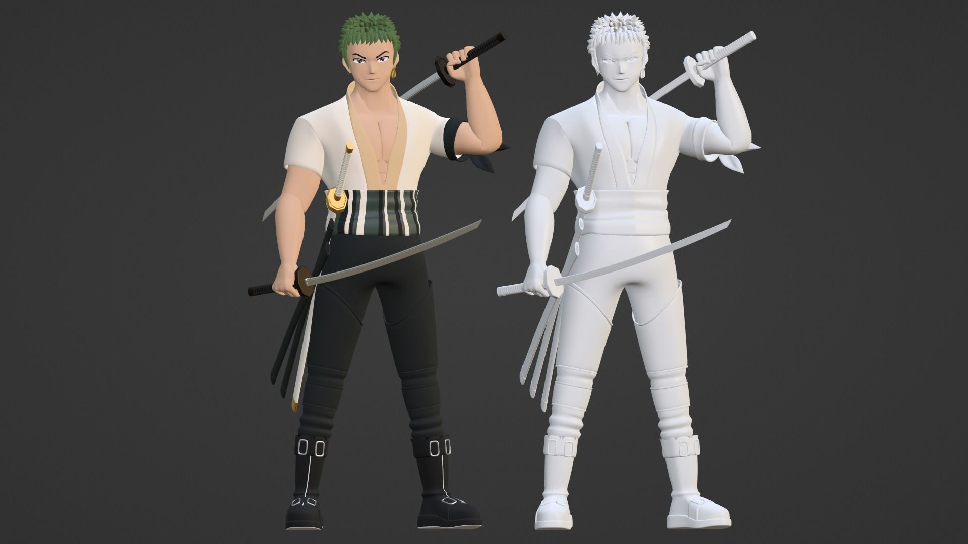 Zoro - One Piece Netflix Live Action 3D model_15