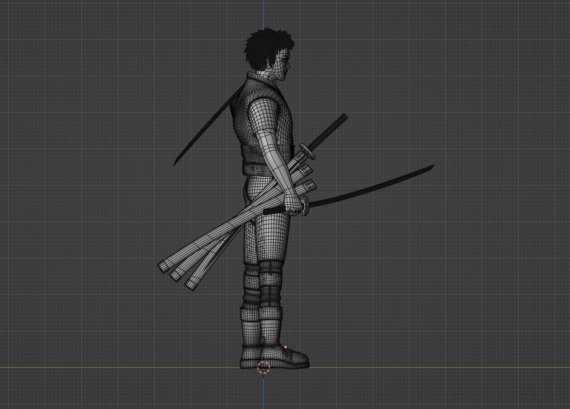 Zoro - One Piece Netflix Live Action 3D model_12