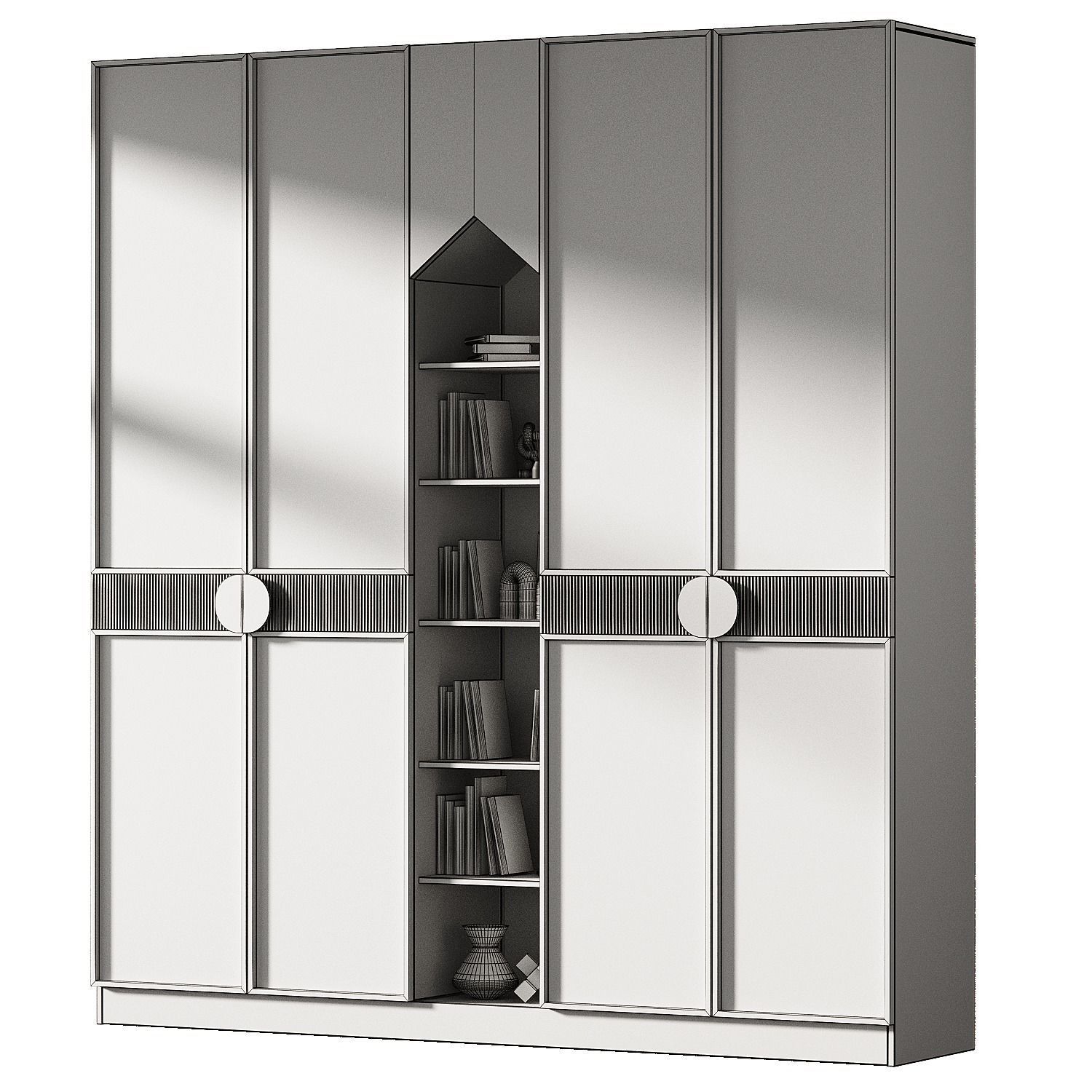 wardrobe 027 3D model_2