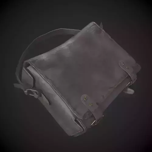 Leather Messenger Bag