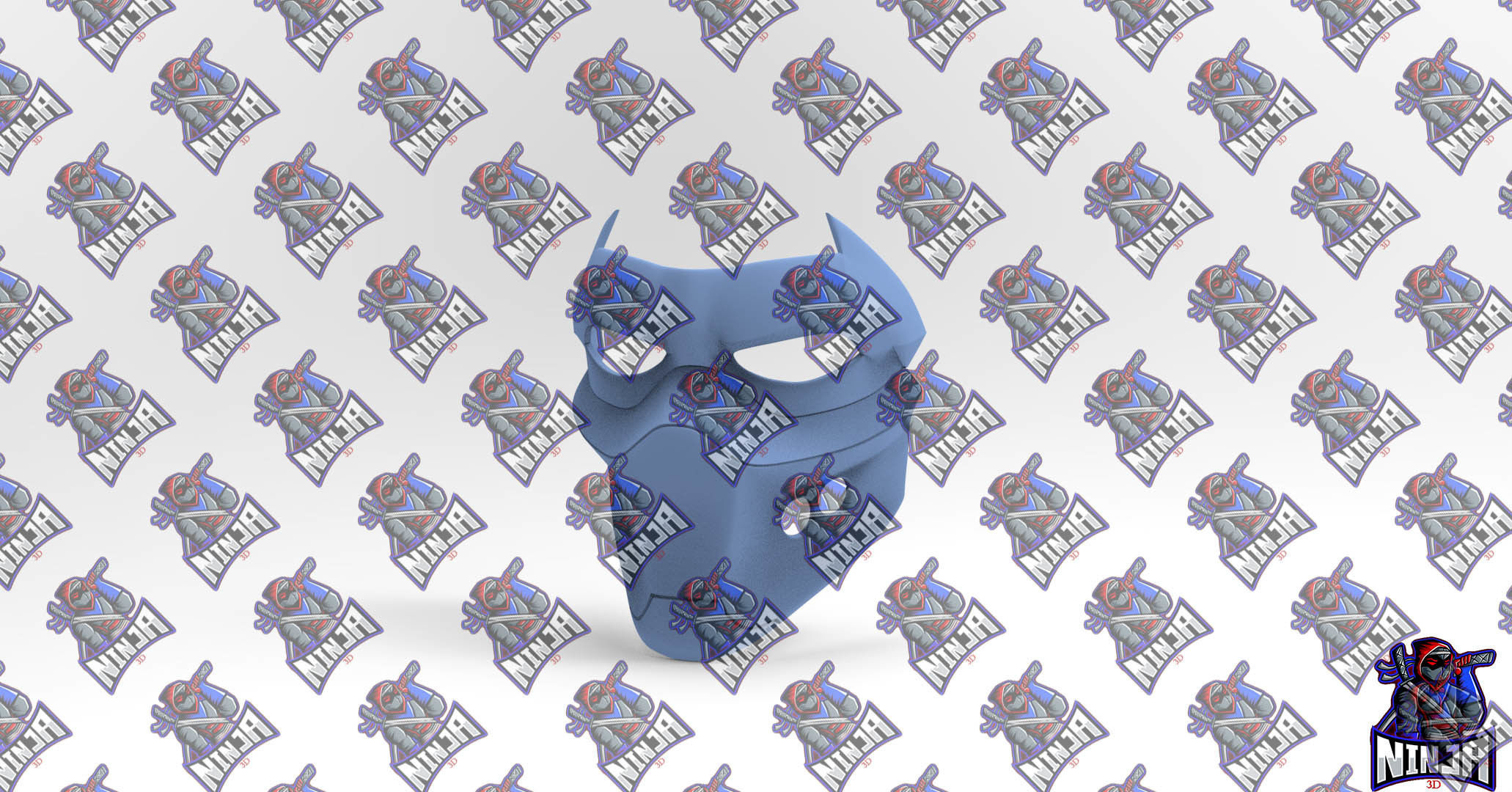 Red Hood Mask for 3d printing 3D model_2