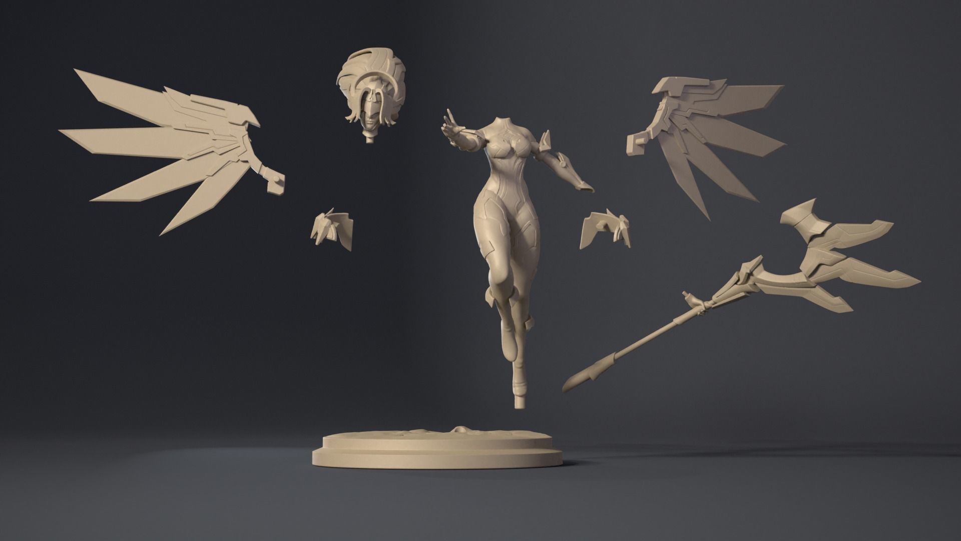 Janna 3D print model_4