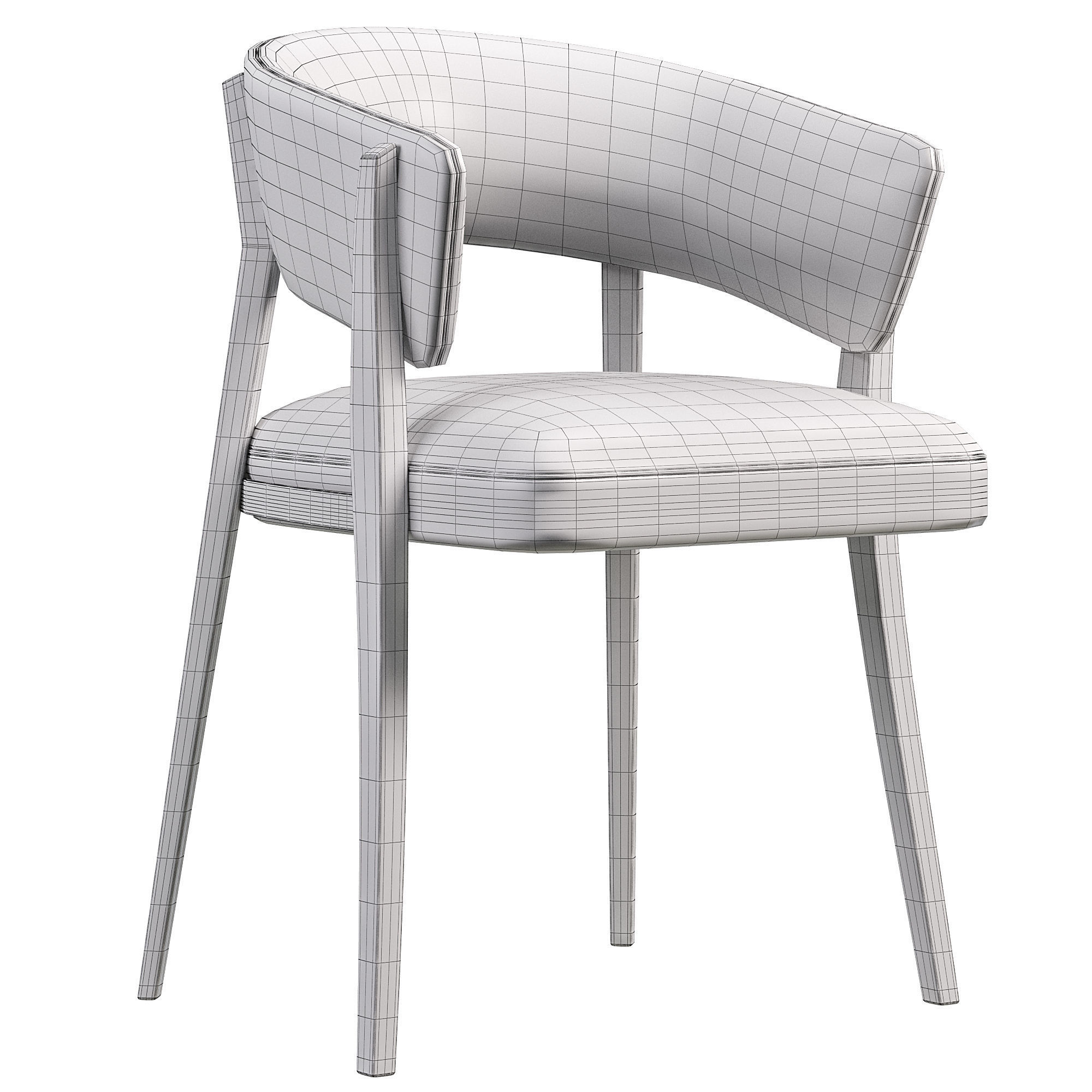 Pause Chair By Collinet Sieges 3D model_3