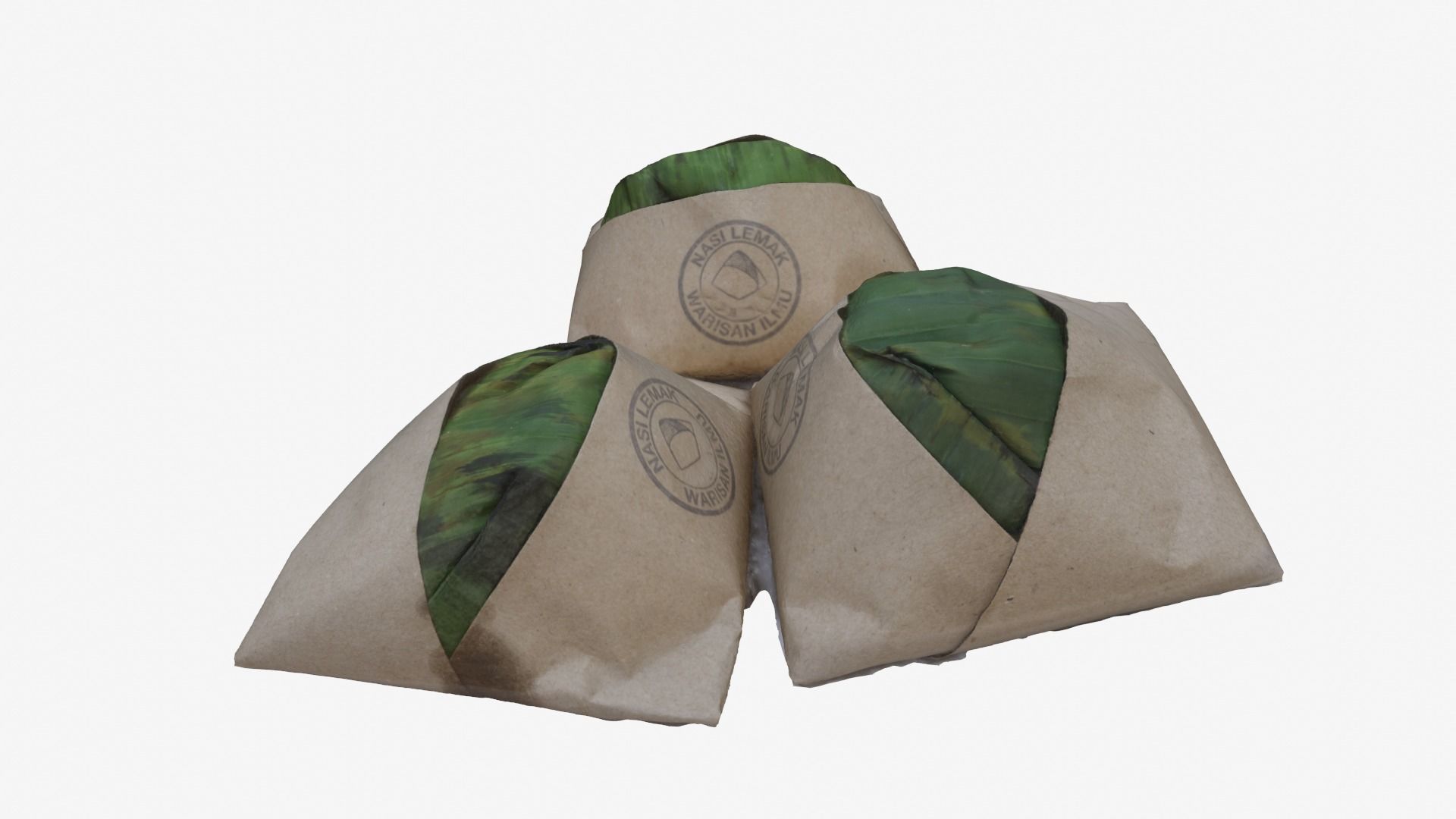 NASI LEMAK 3D model_1