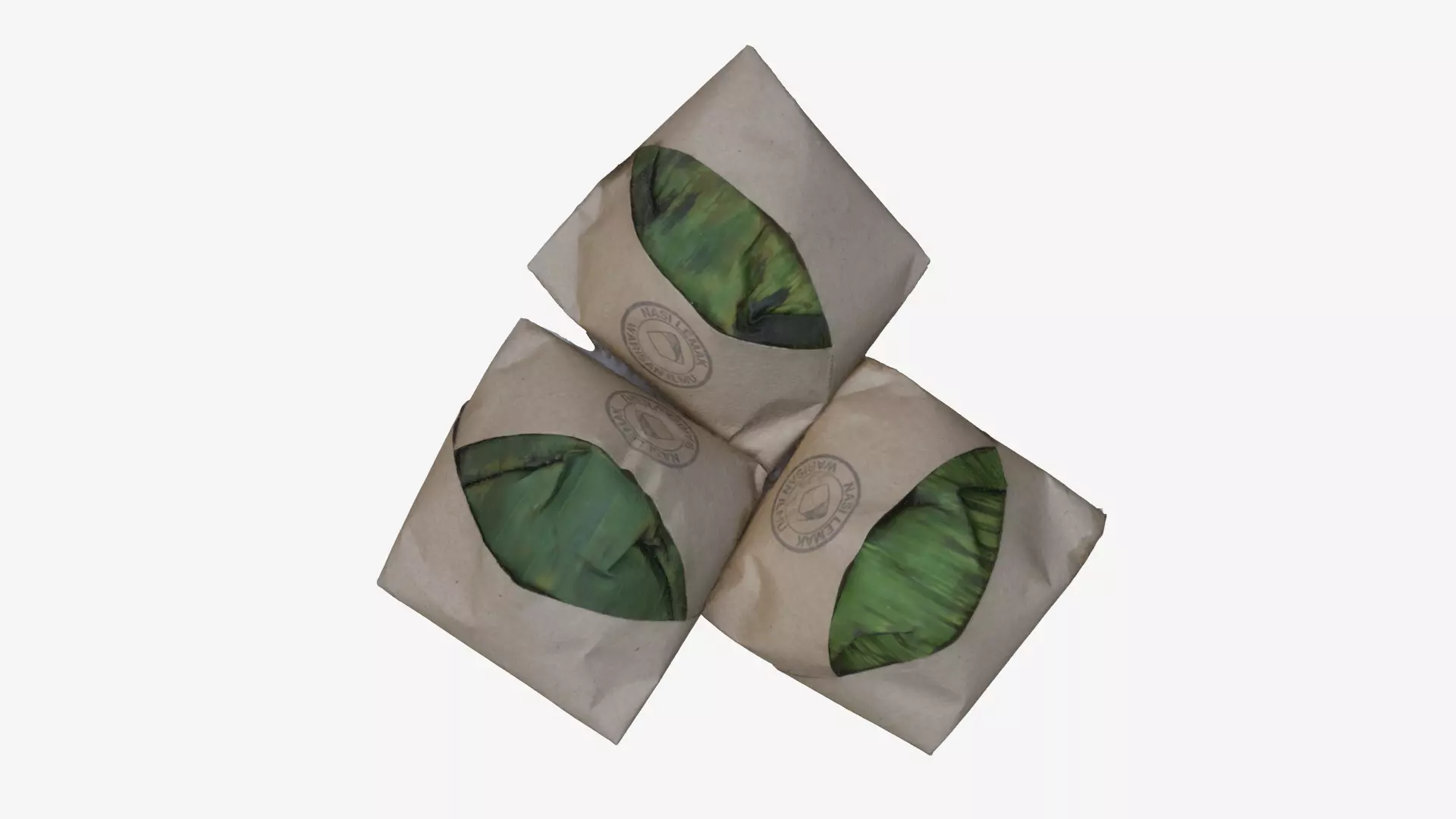 NASI LEMAK 3D model_0