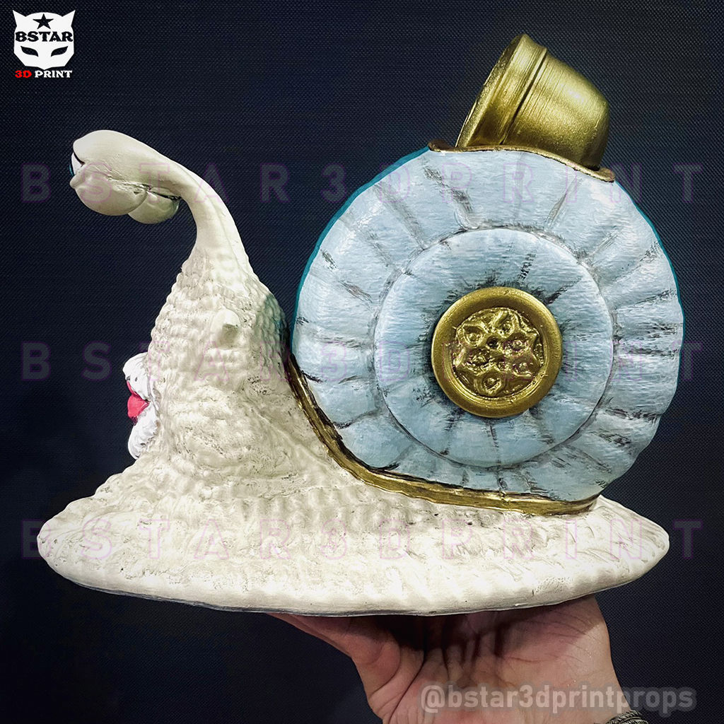 One Piece LA - Den Den Mushi - Transponder Snail High Quality 3D print model_11